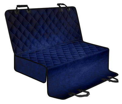 Navy Blue Car Backseat Pet Cover