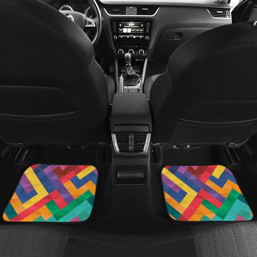 Colorful Abstract Car Floor Mats