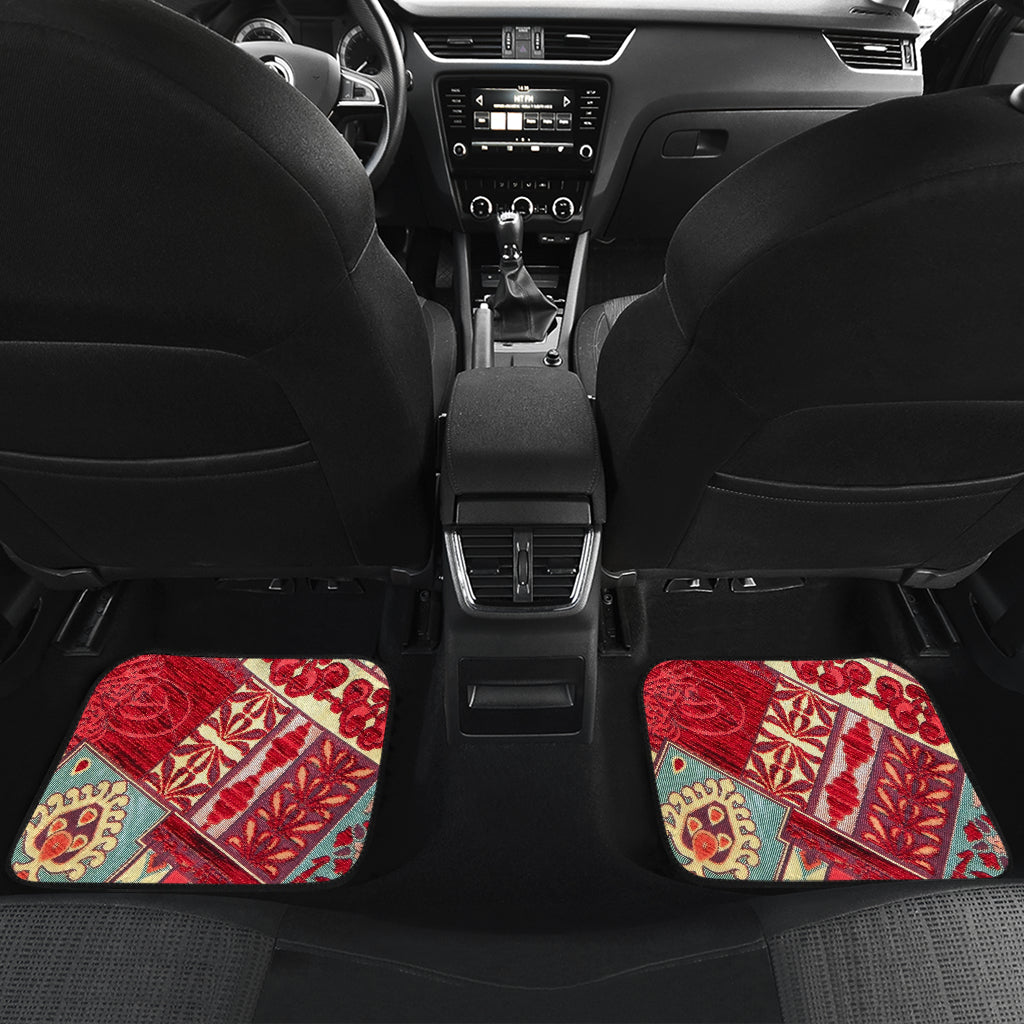 Oriental Patchwork Car Floor Mats