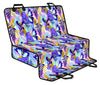 Colorful Floral Car Back Seat Pet Cover