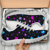 Purple Stars Sneakers - White