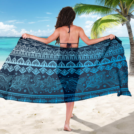 Blue Boho Sarong