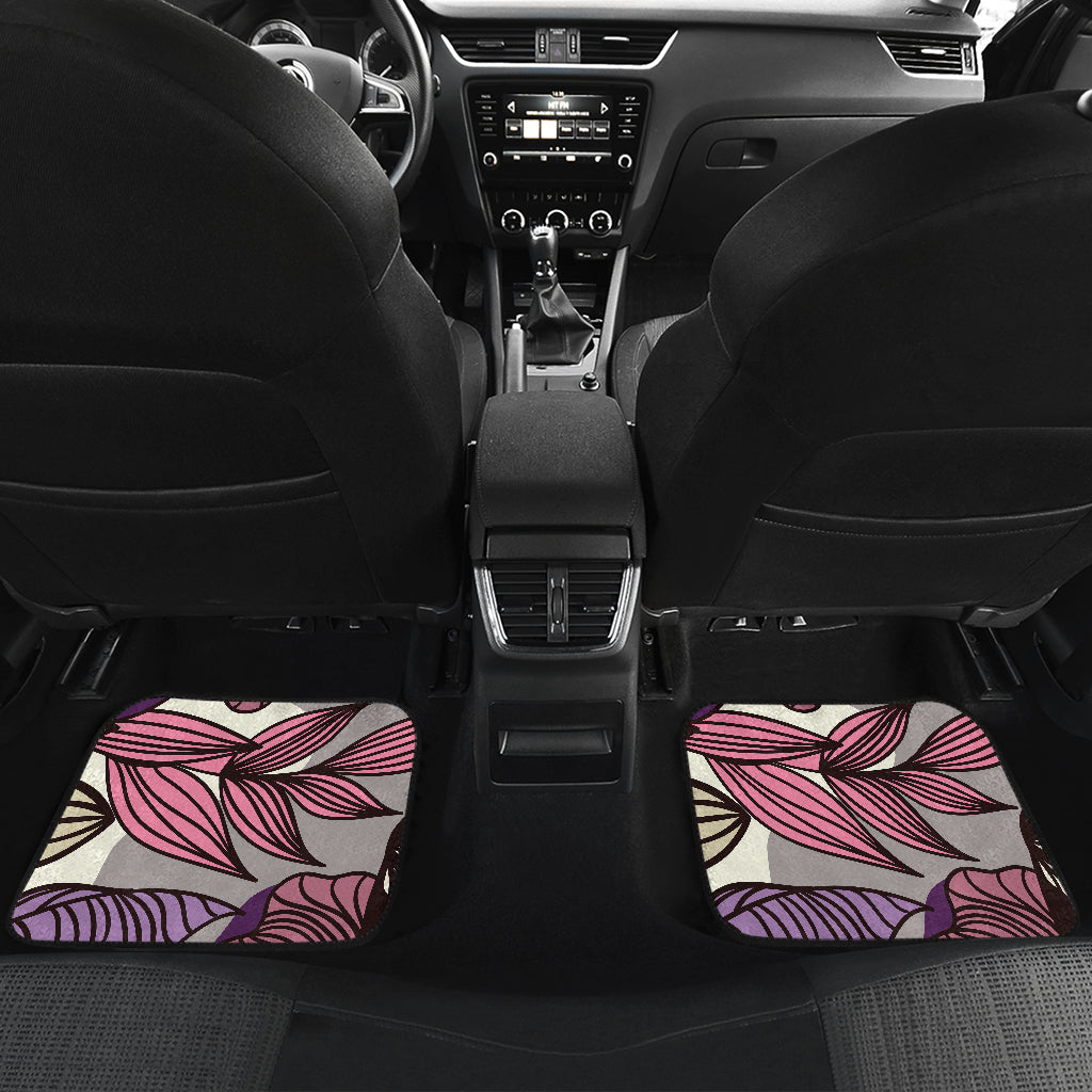 Colorful Floral Car Floor Mats