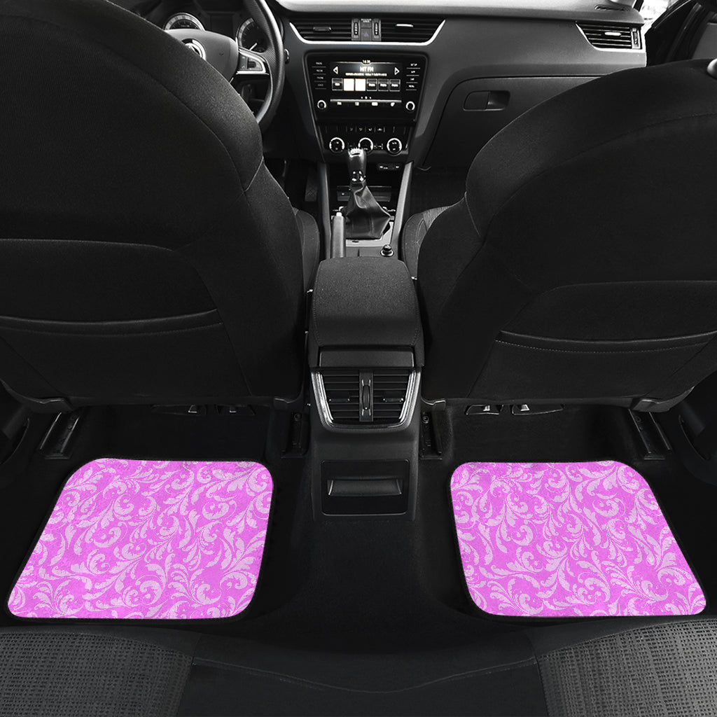 Pink Elegant Decor Car Floor Mats