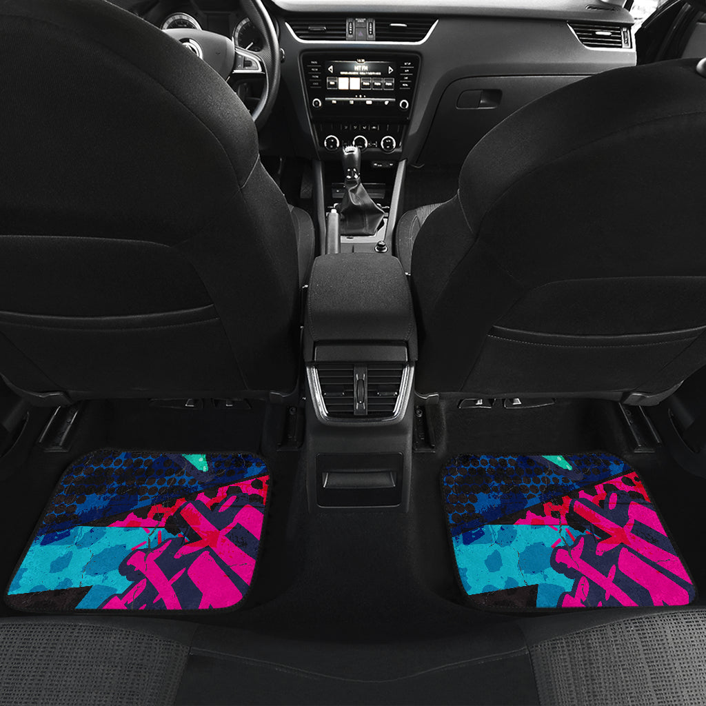 Colorful Graffiti Car Floor Mats