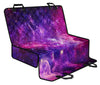Purple galaxy Car Backseat Pet Cover