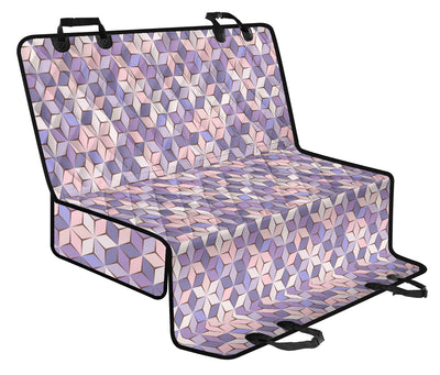 Blue Purple Abstract Car Back Seat Pet Cover