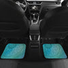 Light Green Teal Mandalas Car Floor Mats