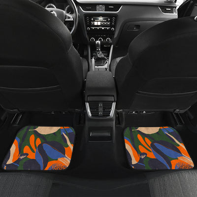 Colorful Plants Car Floor Mats