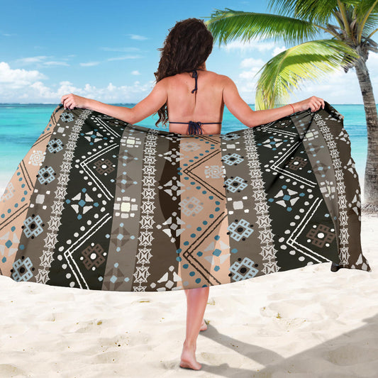 Brown Boho Ethnic Sarong