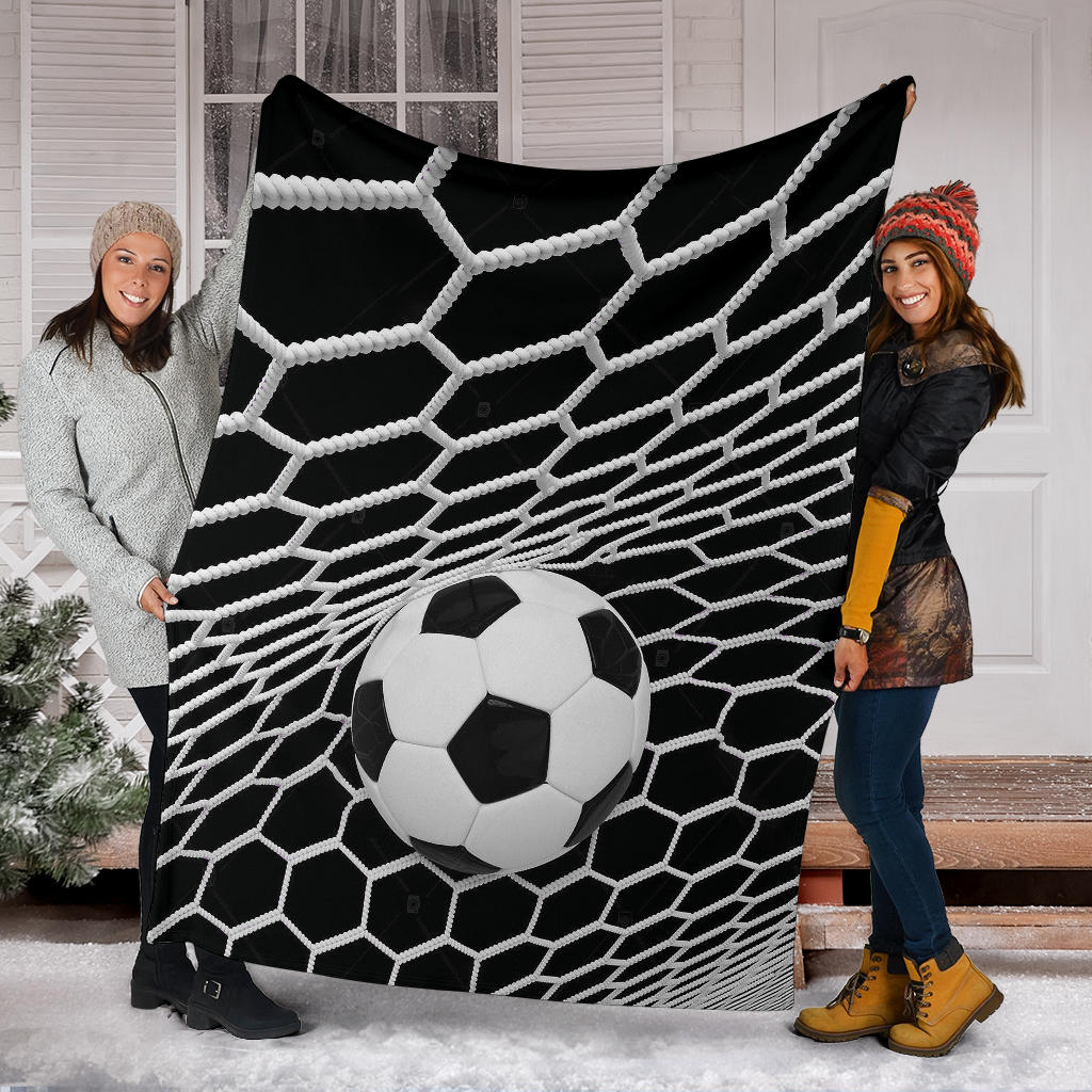 Soccer Ball Net Blanket