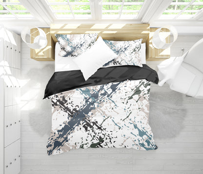 Abstract Paint Bedding Set