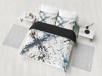 Abstract Paint Bedding Set
