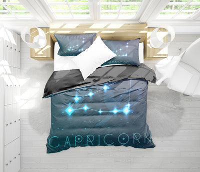 Capricorn Zodiac Bedding Set