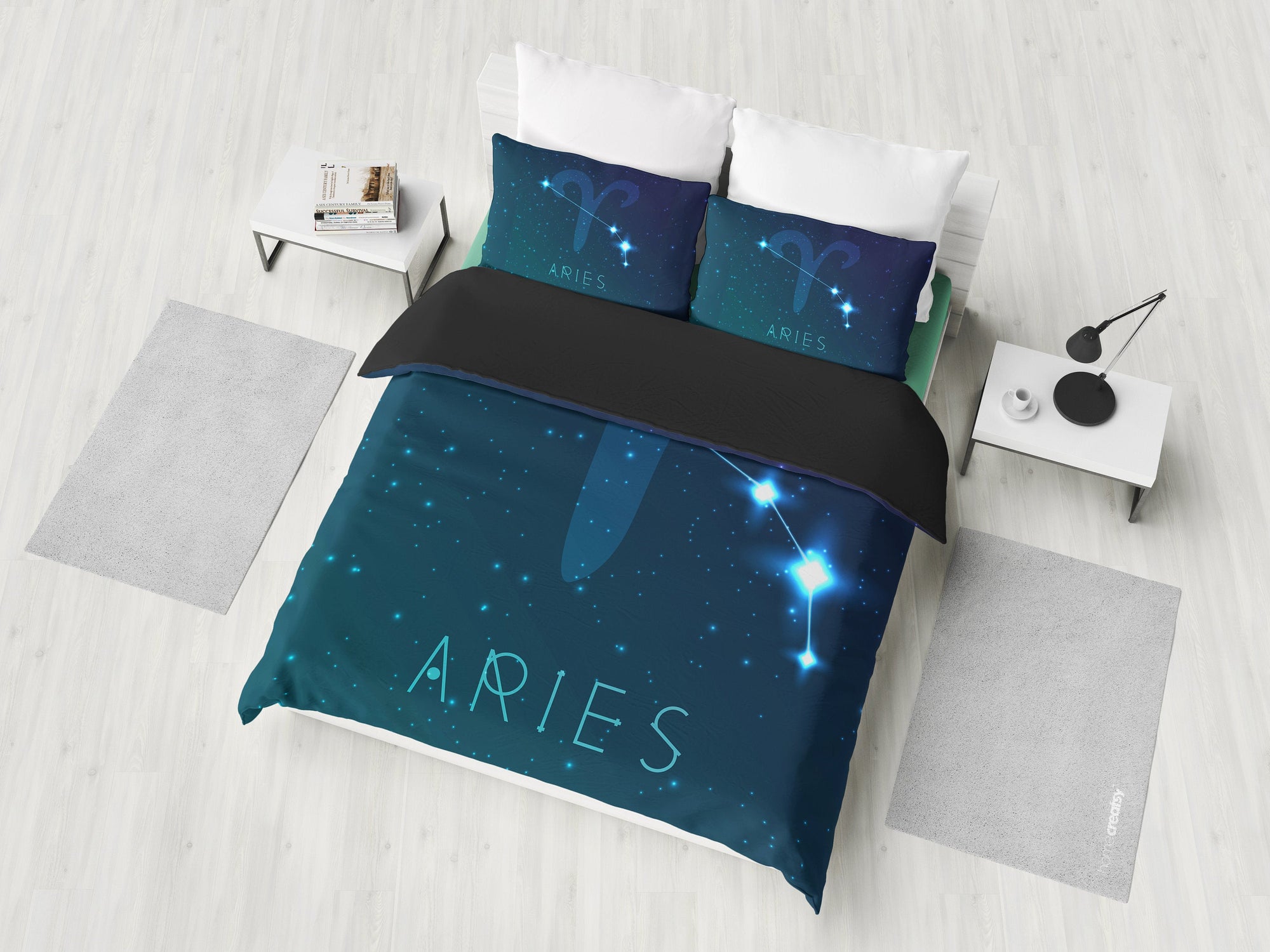 Aries Zodiac Bedding Set