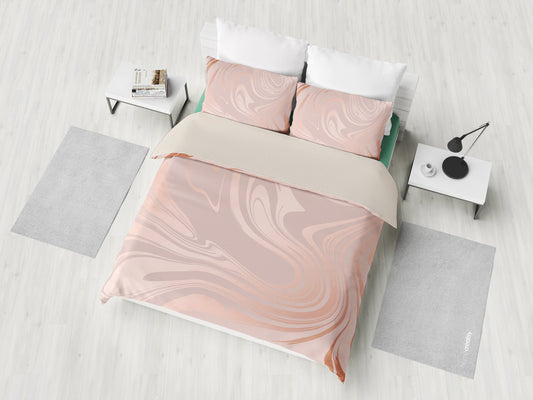 Ivory Swirls Bedding Set