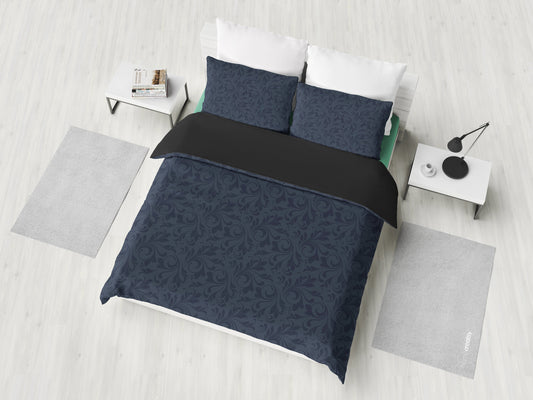 Dark Grey Decor Bedding Set