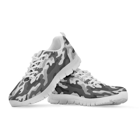 Grey Camouflage Sneakers