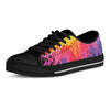 Colorful Paint Splatter Abstract Art Shoes