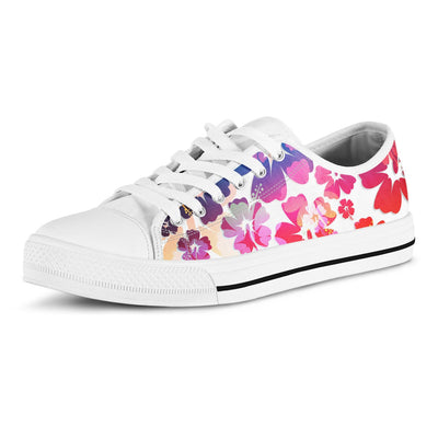 Colorful Aloha Flowers Shoes