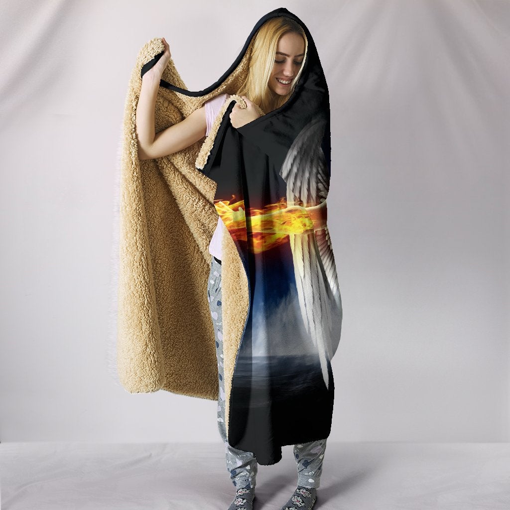 Fire Angel Hooded Blanket