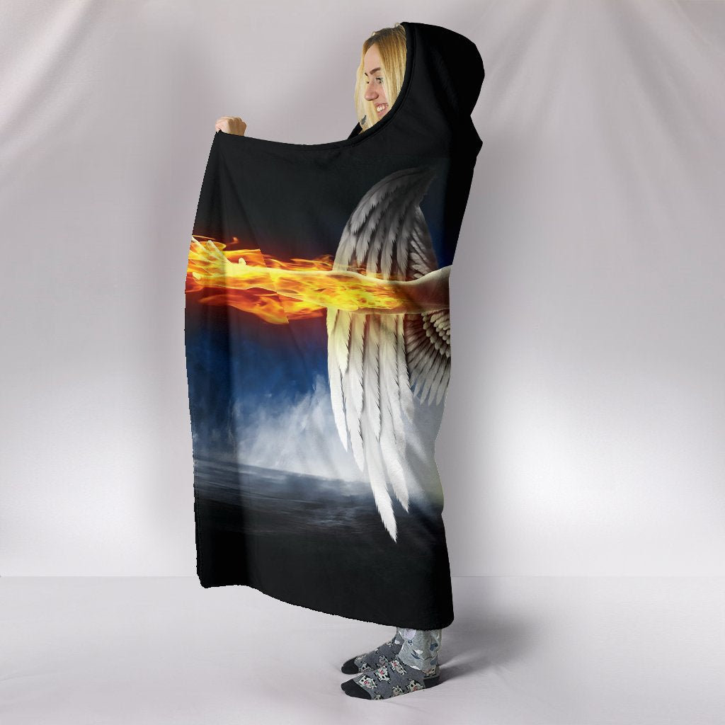 Fire Angel Hooded Blanket