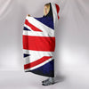 United Kingdom Flag Hooded Blanket