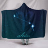 Aries Zodiac Hooded Blanket