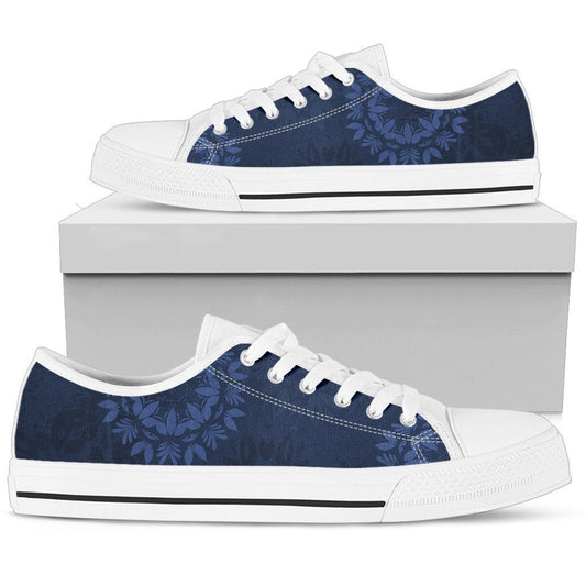 Navy Blue Mandalas Shoes
