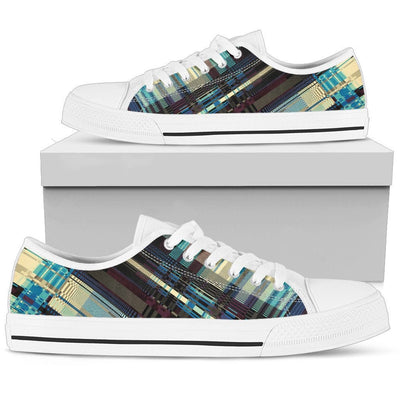 Plaid Abstract Shoes