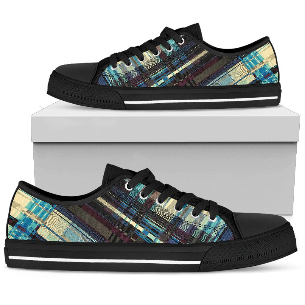 Plaid Abstract Shoes