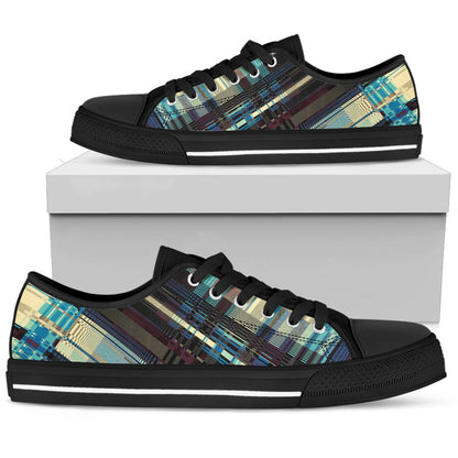 Plaid Abstract Shoes