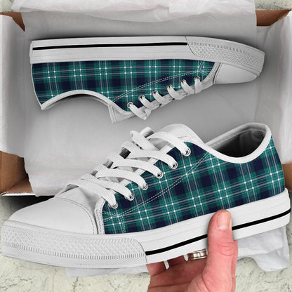 Green Plaid Shoes