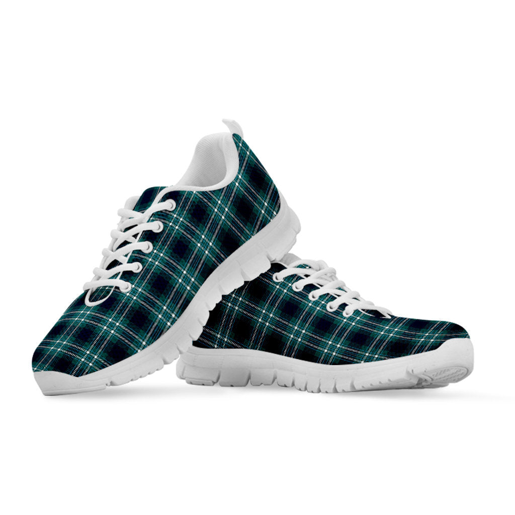 Green Plaid Sneakers