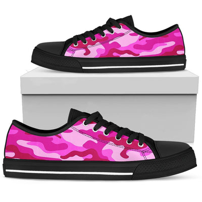 Pink Camouflage Shoes