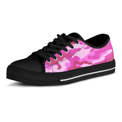 Pink Camouflage Shoes