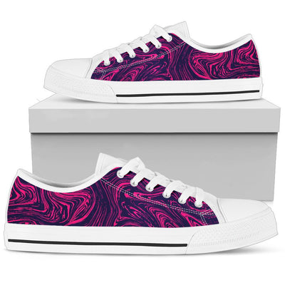 Pink Abstract Swirls Shoes