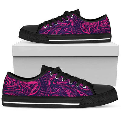 Pink Abstract Swirls Shoes