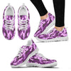 Purple Camouflage Sneakers