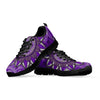 Purple Floral Mandalas Sneakers