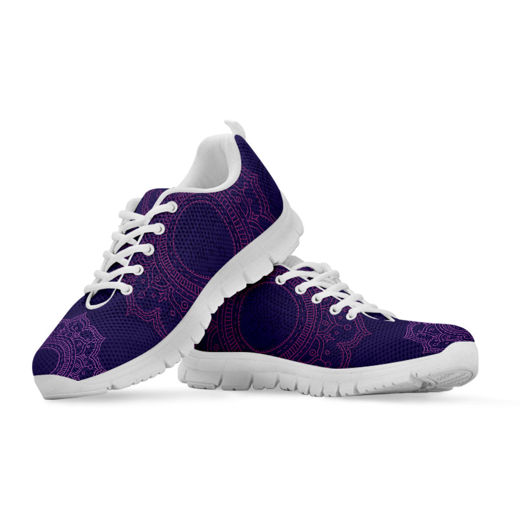 Purple Mandalas Sneakers