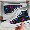 Pink & Purple Stars High Top Shoes