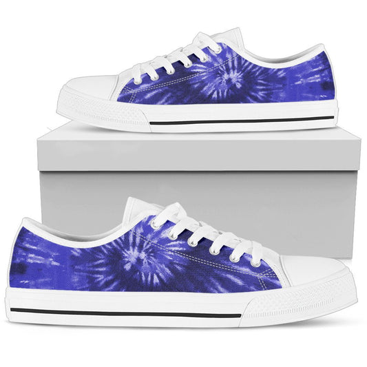 Purple Tie Dye Shoes