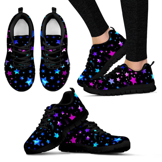 Pink & Purple Stars Sneakers
