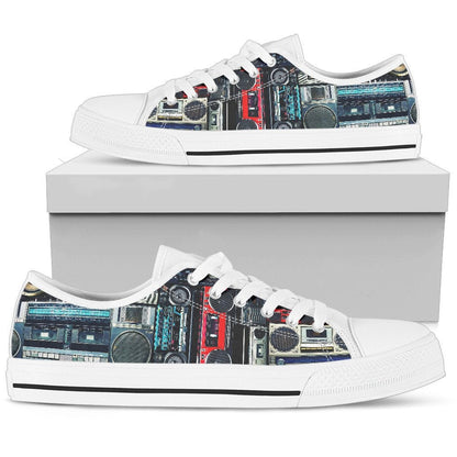 Vintage Boombox Stereos Shoes