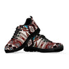 Brown Boho Aztec Sneakers