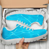 Light Blue Water Surface Sneakers