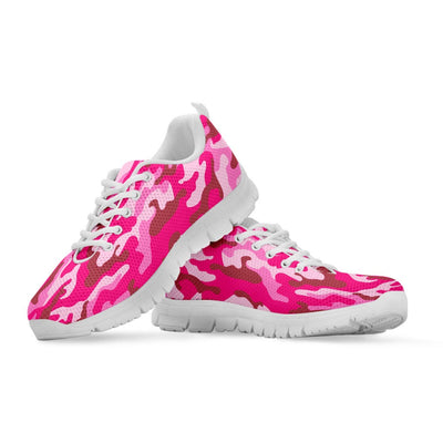 Pink Camouflage Sneakers