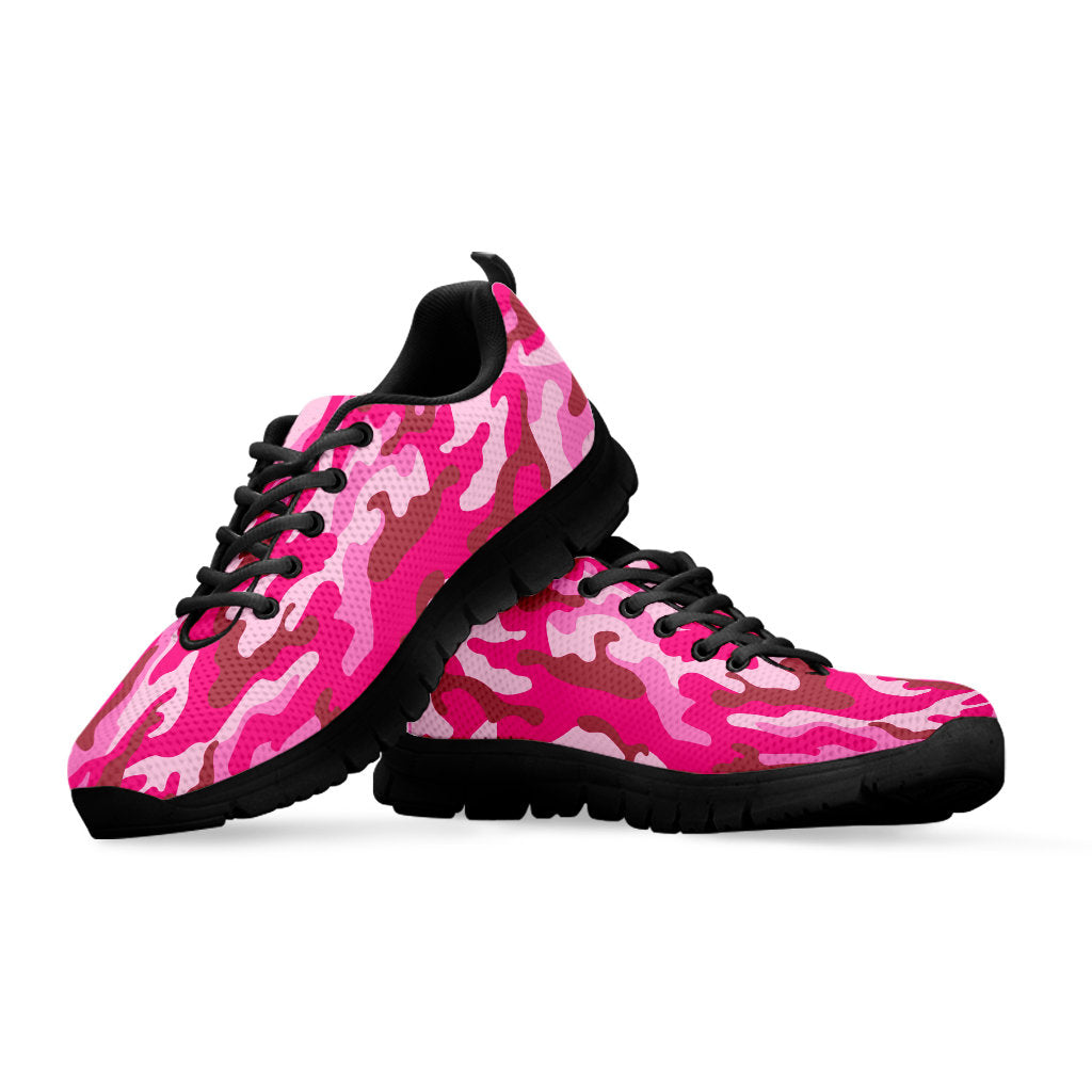 Pink Camouflage Sneakers