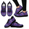 Purple Boho Stripes Sneakers